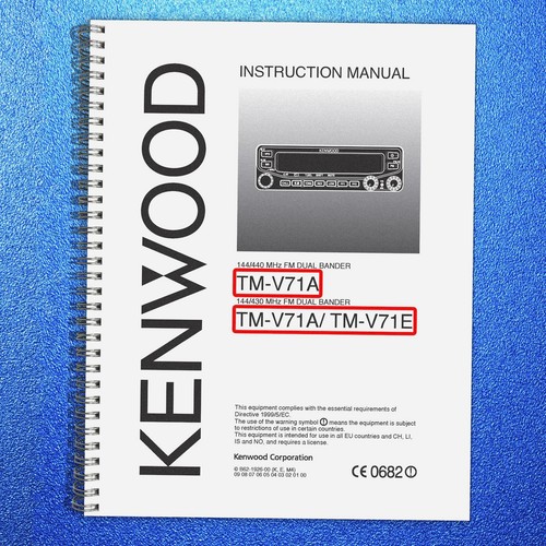 Kenwood v71a v71e fm - kenwood, tm-v71a