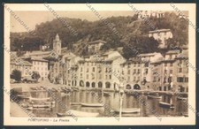 Genova Portofino Barca cartolina ZQ8965