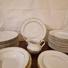 Winterling Röslau Bavaria servizio combinato bordo oro porcellana 35 pezzi