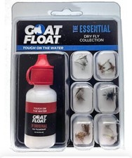 Goat Float The Essential Premium Dry Fly Collection, mosche, leader, galleggiante GF