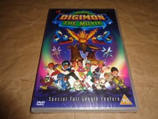 DIGIMON THE MOVIE dvd UK RELEASE NEW FACTORY SEALED