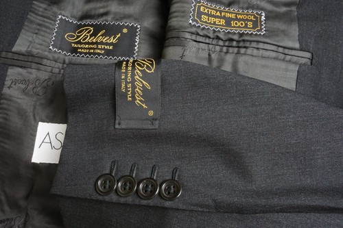 Belvest tuta grigio tinta - belvest,