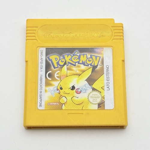 Pokémon giallo game - game,