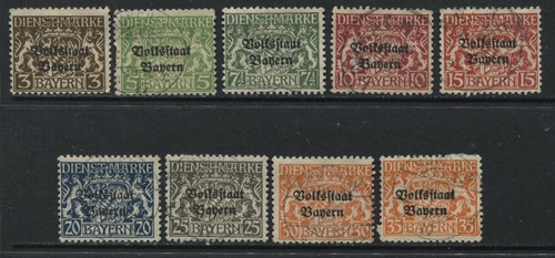 Bavaria1918 overprinted