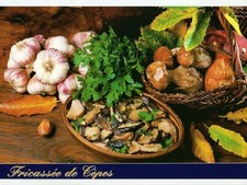 RICETTA FRICASSEE DE CEPES BOLETI FUNGHI AGLIO PREZZEMOLO GARLIC PARSLEY PORCIN