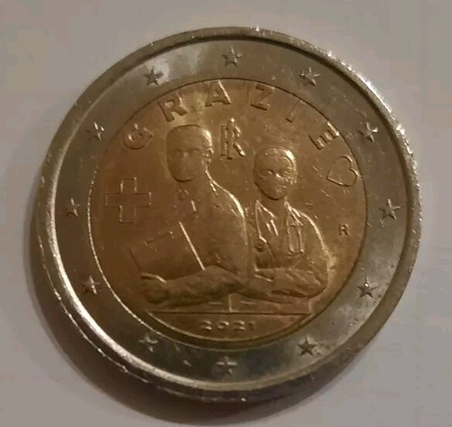 Moneta euro 2021 - moneta, 2