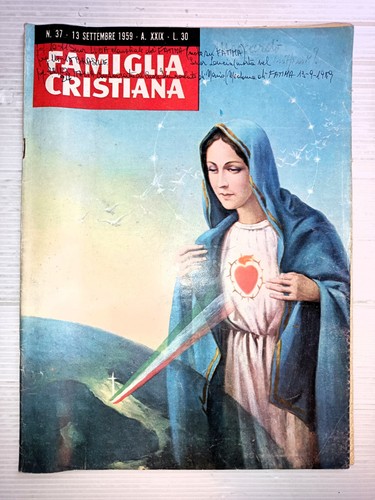 Famiglia cristiana 37 1959 - n.,