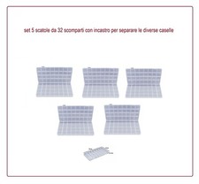 5 scatole filo perline