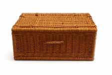 Cesto in Vimini con Coperchio