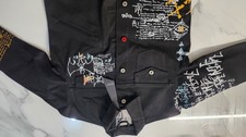 Giacca denim street art Marc