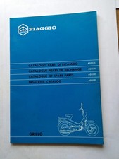 PIAGGIO GRILLO  CATALOGO PARTI DI RICAMBIO  TESTO ITALIANO      (556)