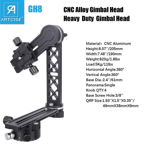 Gh8 staffa gimbal sbalzo - gimbal,