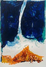 MARIO SCHIFANO VOLCANO SCREEN