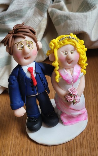 Cake topper matrimonio
