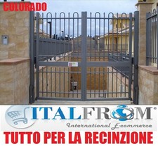 CANCELLO A DUE ANTE RECINZIONE