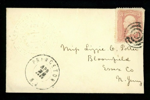 Postal history 65 1861 - postal,