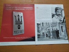 100 ANNI DI OFFICINE ALFIERI MASERATI AUTO MODELLI CARATTERISTICHE MOTORI EPOCA