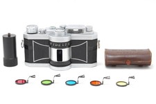 RARI Accessori [TOP MINT] Panon Widelux F6 Silver 35mm Panoramic Camera GIAPPONE