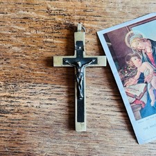 Large Antique French ebony and