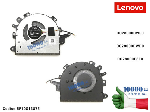Ventola fan cpu lenovo - cpu, ideapad