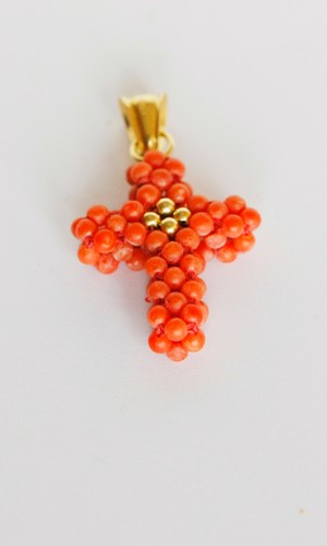 Piccola crocetta tessita - , con