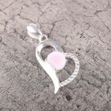 Round Natural Rose Chalcedony