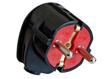 SPINA ELETTRICA VOLANTE SCHUKO ANGOLATA 90° tedesca maschio cavo presa 3500W