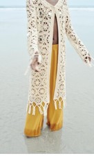 ZARA CARDIGAN LUNGO APERTO IN