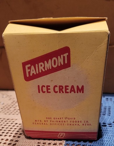Cartone gelato fairmont un - cartone,