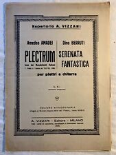 Spartiti musicali AMADEI-BERRUTI 1933 mandolino-mandola e chitarra