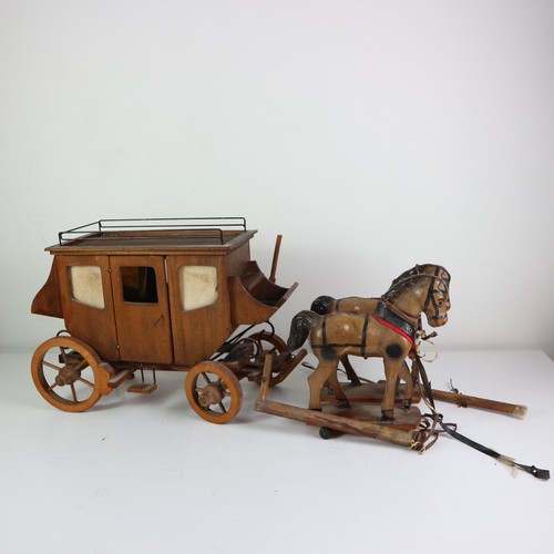Diligenza carrozza legno - carrozza,