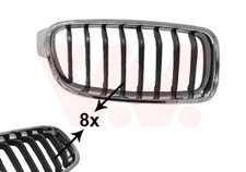 Griglia radiatore 0670516 VAN
