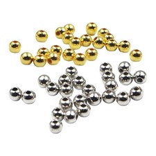Fly Tying Oro Argento Perline 345mm Set 100 Pezzi per Pesca Mosche Artigianato