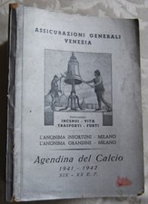 Barlassina Rinaldo: AGENDINA DEL CALCIO 1941 / 1942. 1941