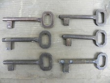 Lotto 6 ANTICA CHIAVE in ferro D'epoca metà '900 Key Vecchie OLD
