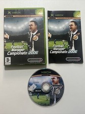 FOOTBALL MANAGER CAMPIONATO 2006 MICROSOFT XBOX  VIDEOGIOCO VERSIONE ITALIANA