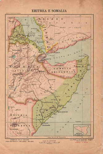 Corno africa eritrea e - d'africa,