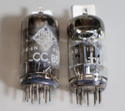 Ecc85 telefunken con rombo - 2x,