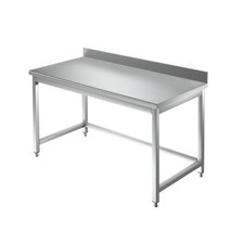 Tavolo 140x70x85 acciaio inox