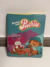MATTEL POOCHIE CARTA DA LETTERE + PENNA VINTAGE 1985 NUOVO MAI USATO