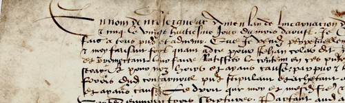 1535 manoscritto pergamena - 1535,