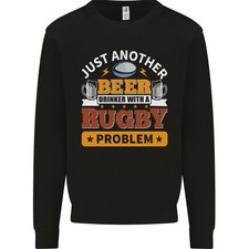 Felpa Uomo Beer Drinker Con