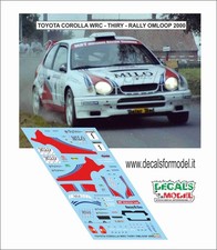 DECALS 1:43 TOYOTA COROLLA WRC