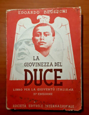 Libro "La Giovinezza Del Duce"