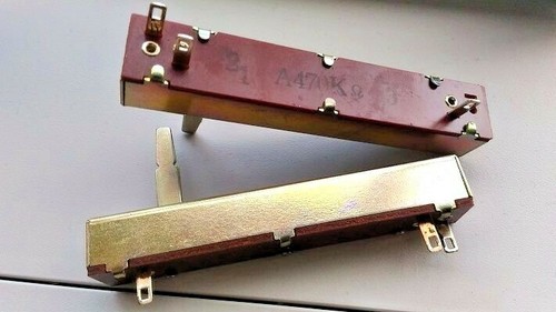 Potenziometro slider a470 kohm - slider,