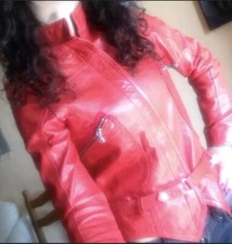 Giacca vera pelle donna - pelle,