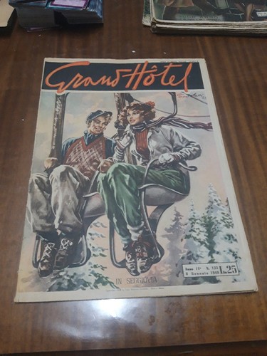 Rivista vintage grand hotel - vintage,
