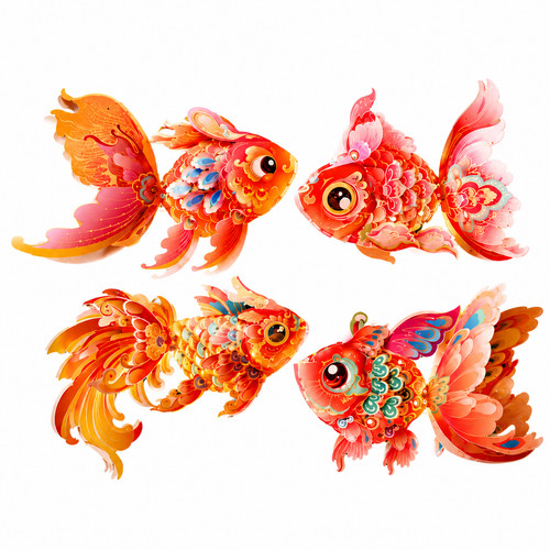 Lanterna pesce fai te - 3d,