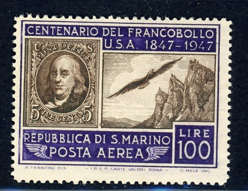 San marino 1947 posta - -,