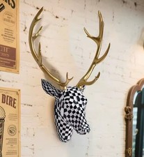 Deer Head Horn Wall Decor -